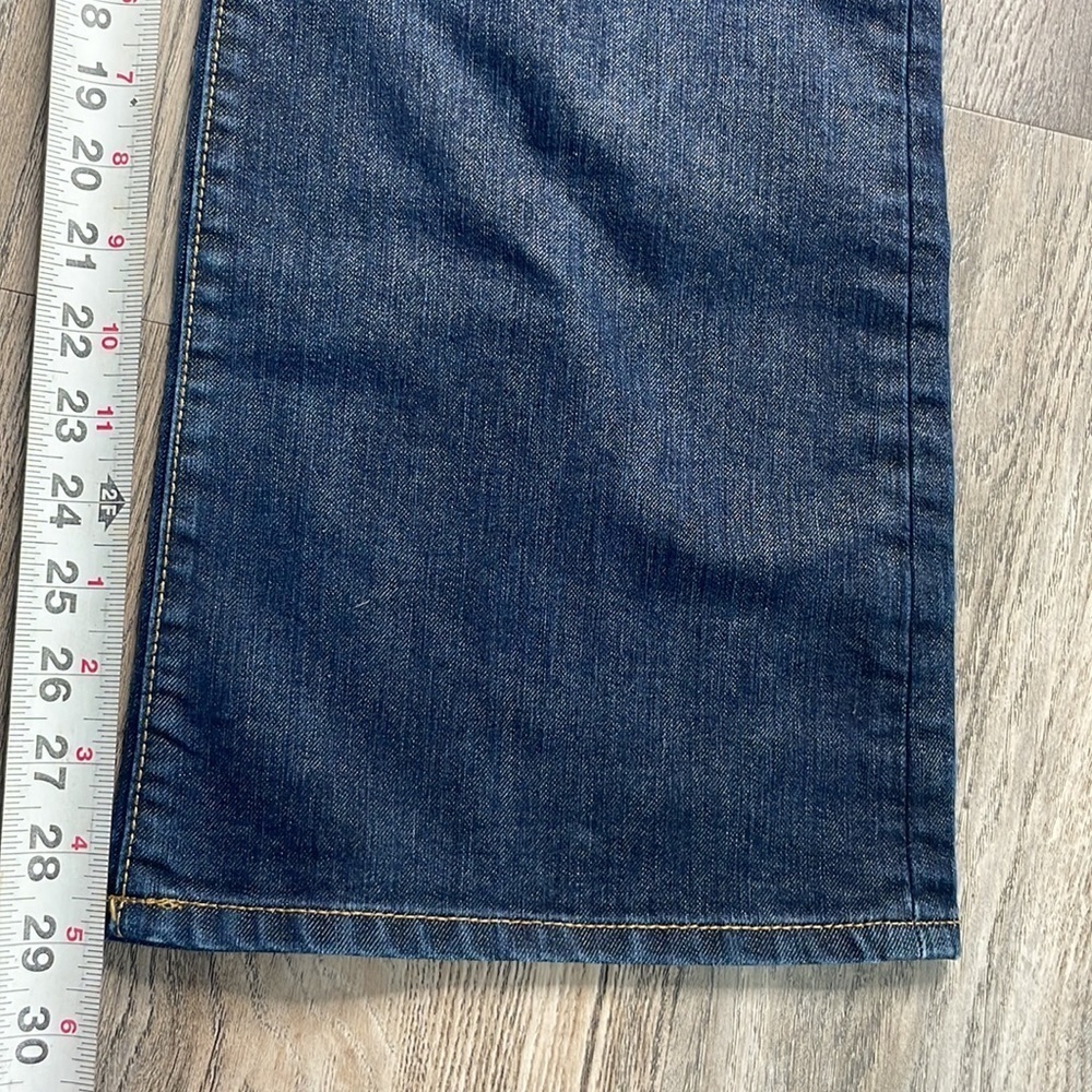 Gap Factory Women’s Dark Wash Essential Bootcut Jeans, size 14A - Picture 7 of 10